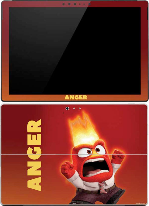 Disney Inside Out Anger Portrait Surface Pro (2017) Skin